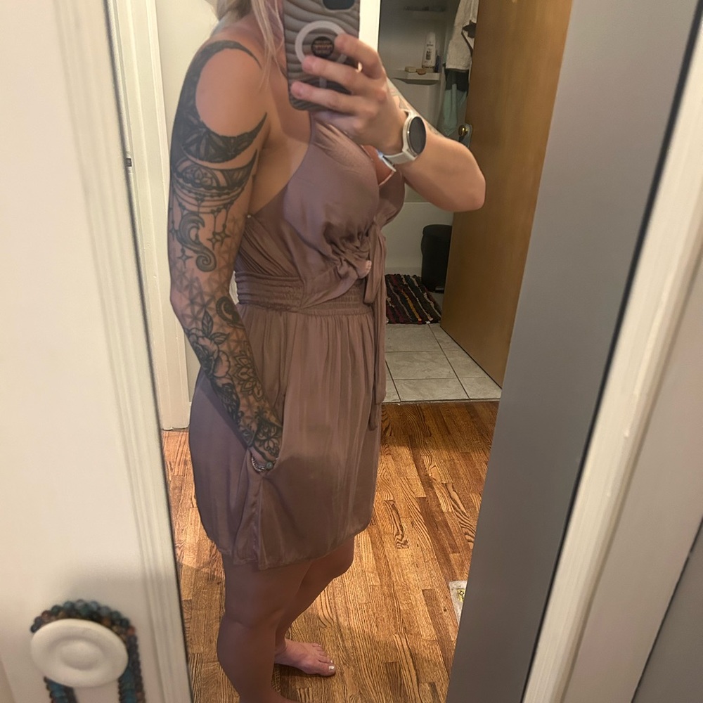Mustard Seed Dusty Mauve Dress - Picture 3 of 3